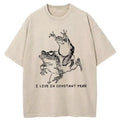 I live in constant fear funny tee