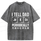Washed Japanese T-Shirt for Dad
