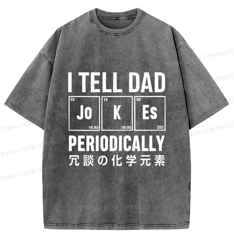 Washed Japanese T-Shirt for Dad