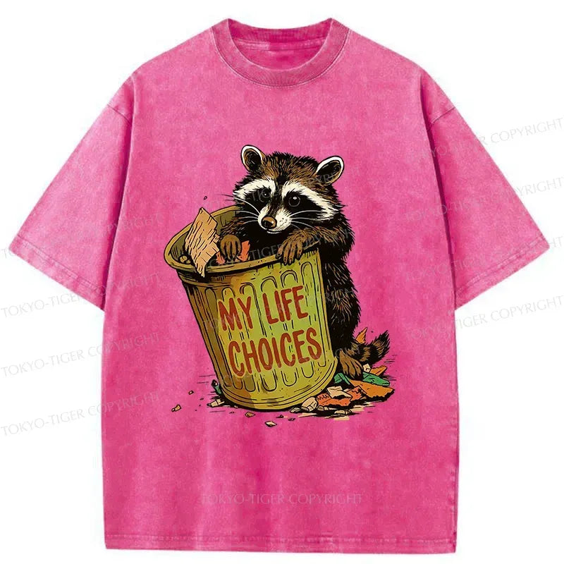 Japanese vintage washed t-shirt for daily wear