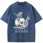 Unisex Kyoto Lion frog t-shirt for daily wear