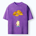 Japanese Cute Cat T-Shirt for Daily Wear