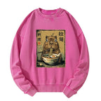 Cute Capybara Ramen Sweatshirt for Summer