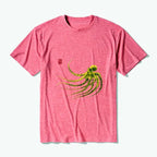 Japanese Retro Octopus T-Shirt for Daily Wear