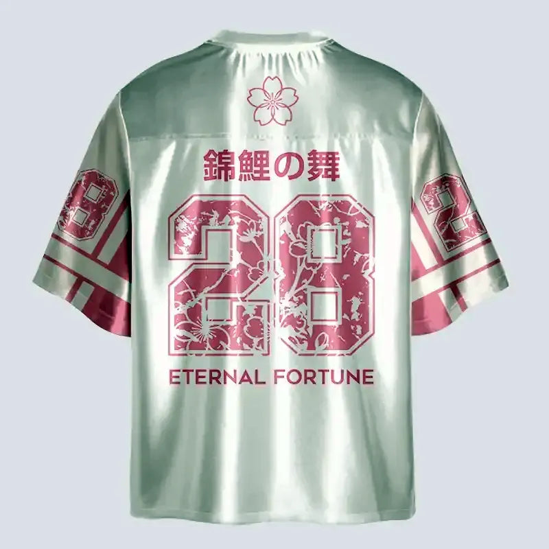 japanese koi fish jersey for vacation