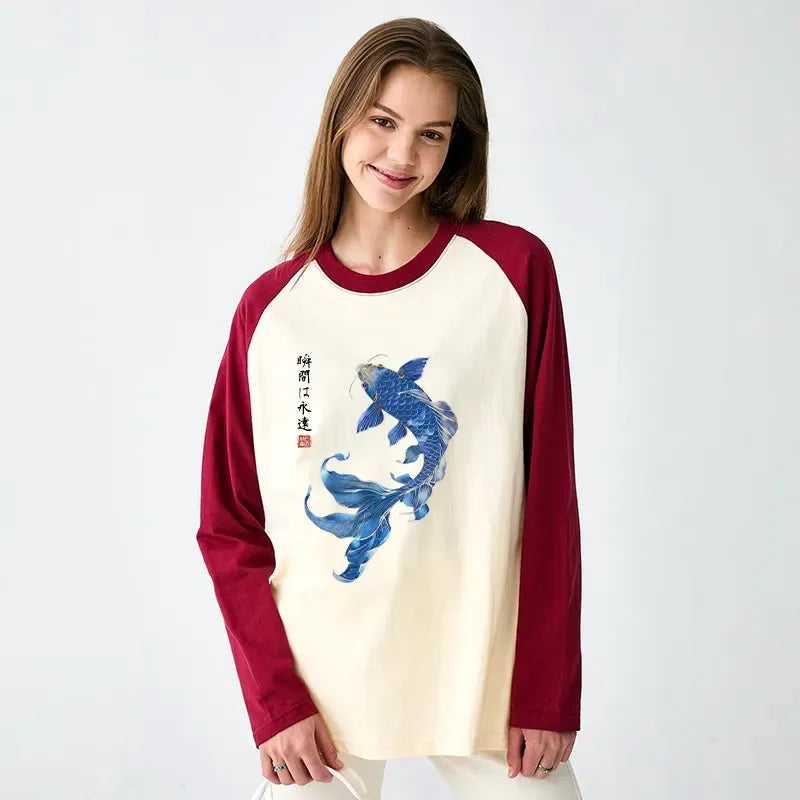 Premium Kyoto-Lion Long Sleeve T-shirt