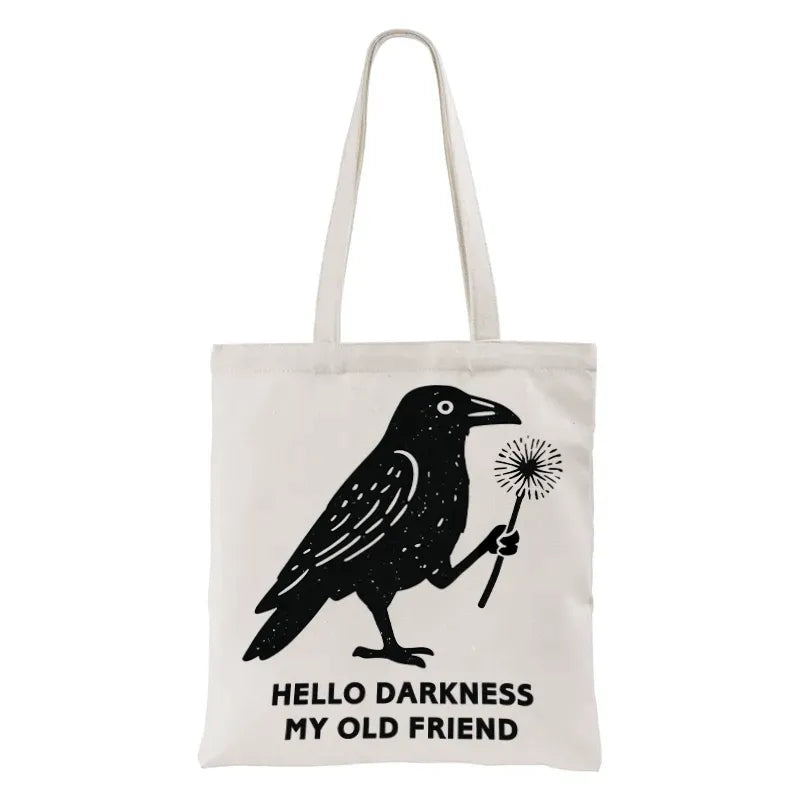 Vintage Kyoto Lion Canvas Tote Bag