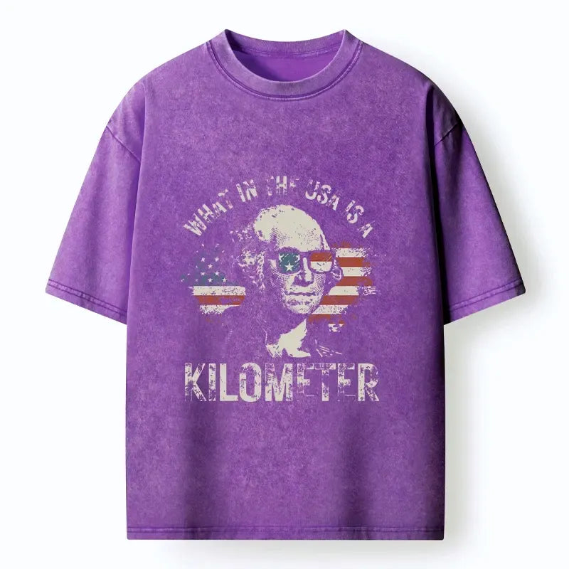 Japanese vintage washed t-shirt for summer