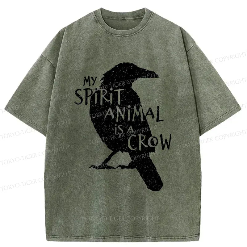 Kyoto-Lion Crow T-Shirt Free Shipping