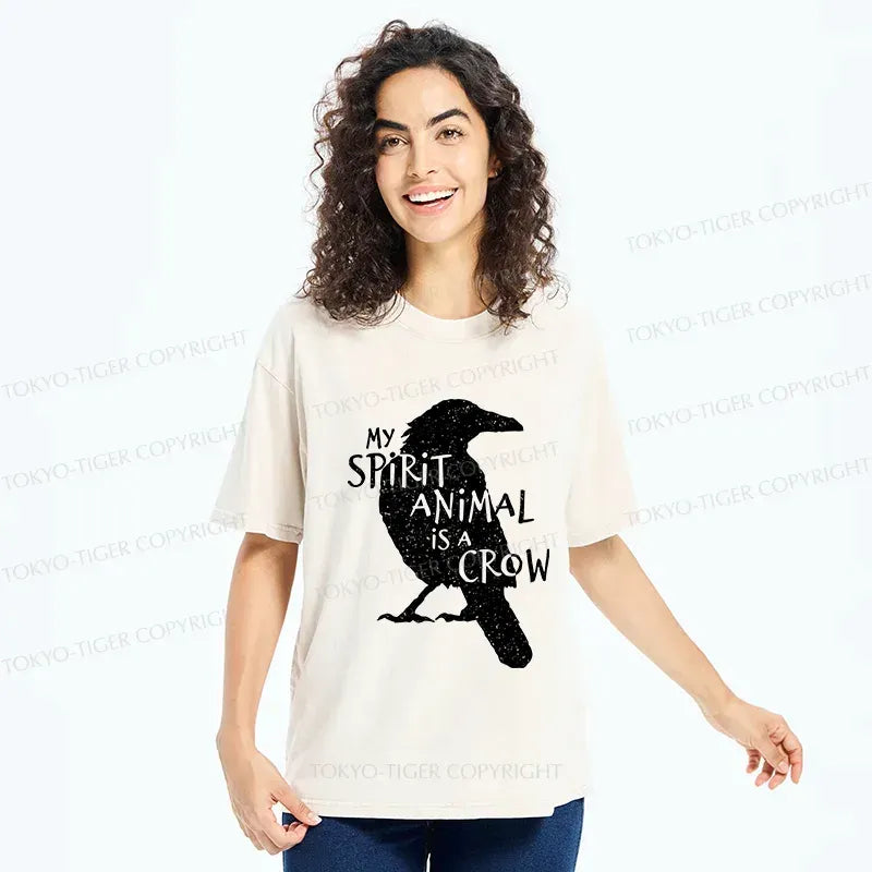Funny Crow T-Shirt for Daily Wear