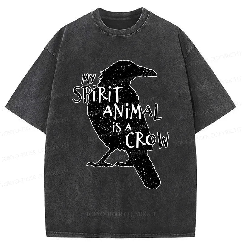Washed Japanese Style T-Shirt for Men