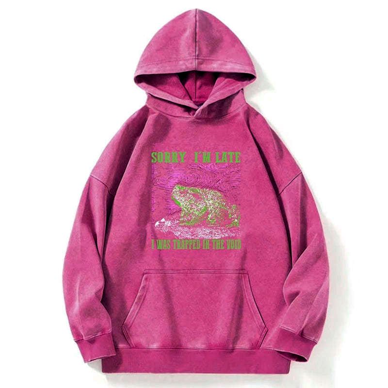 Kyoto-Lion Frog in Distress Hoodie Best Seller