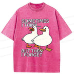 Kyoto-Lion Funny Goose Washed T-Shirt