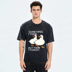 Kyoto Lion Funny Goose T-Shirt Gift Idea