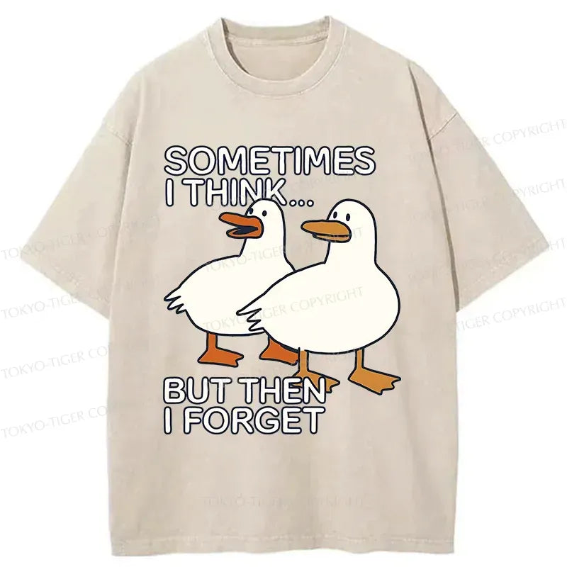 Japanese Style Funny Goose T-Shirt for Travel