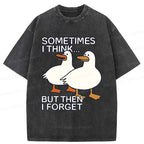 Japanese Style Funny Goose T-Shirt for Travel