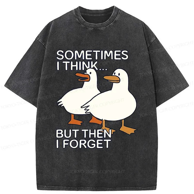 Japanese Style Funny Goose T-Shirt for Travel