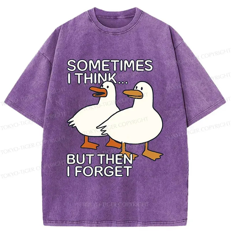 Japanese Style Funny Goose T-Shirt for Travel