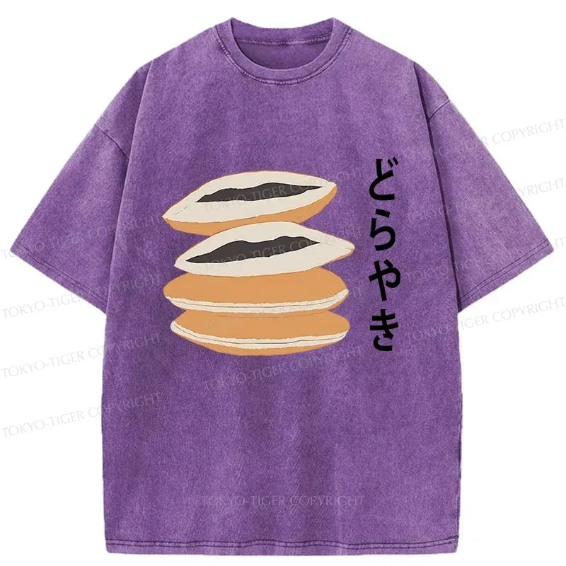 Kyoto-Lion Dorayaki Japan Washed T-Shirt