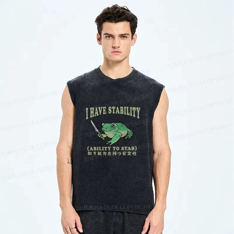 Kyoto-Lion Mentally Stable Assassin Frog Washed Tank