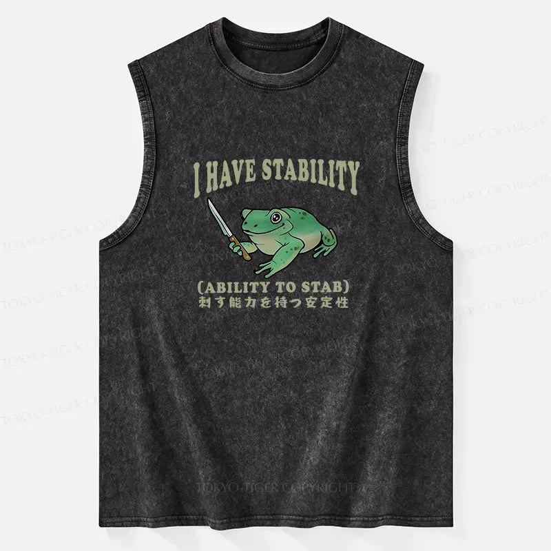Kyoto-Lion Mentally Stable Assassin Frog Washed Tank