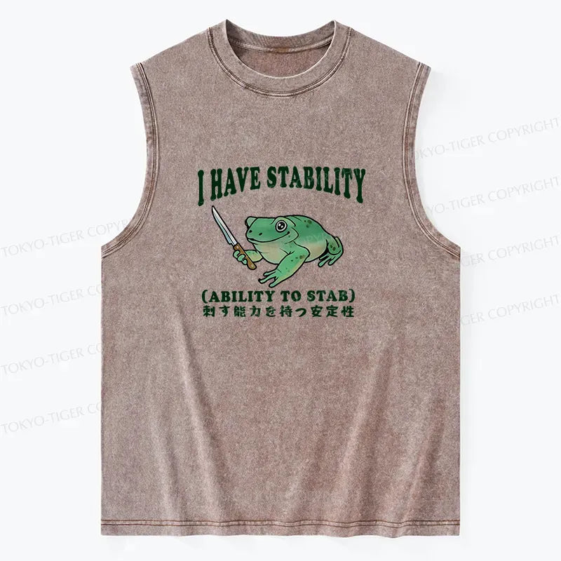 Japanese vintage frog tank top