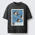 Kyoto-Lion Japan Carp Washed T-Shirt