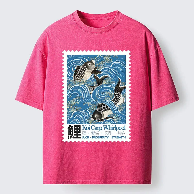 Premium Japanese Carp T-Shirt for Streetwear