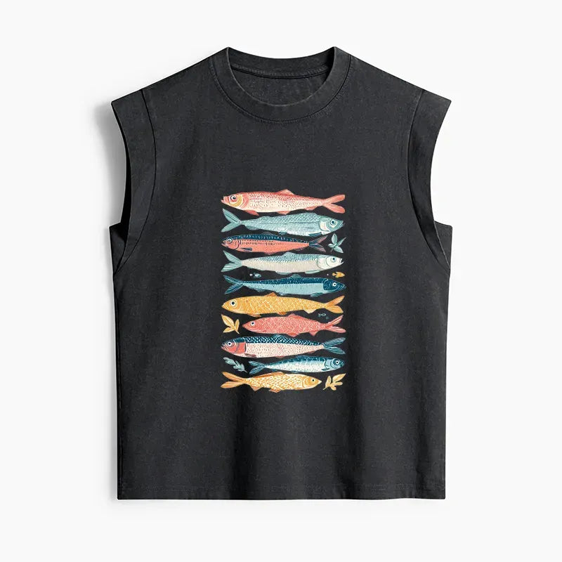 Women's Washed Tank Top for Vacation