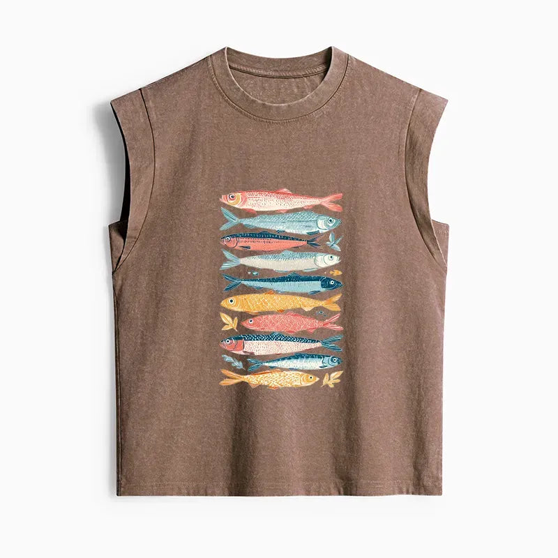 Women's Washed Tank Top for Vacation