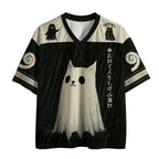 Japanese Ukiyo-e Ghost Cat Shirt