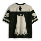 Kyoto-Lion Sad Little Ghost Cat Mesh Jersey