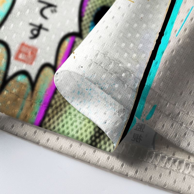 breathable mesh jersey for daily wear