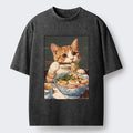 Cute vintage Japanese cat t-shirt