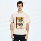 Japanese Streetwear Cat Tee