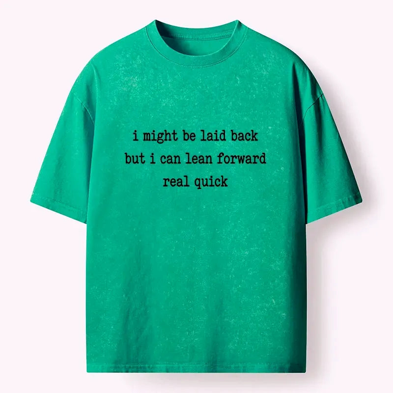 Washed Cotton T-Shirt for Streetwear Style