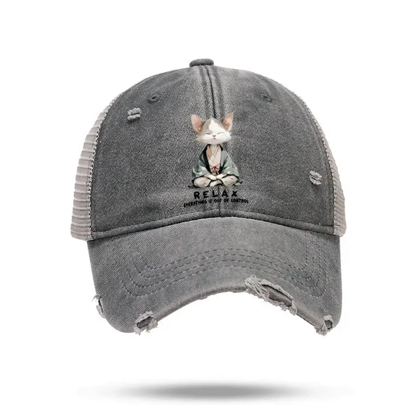 Japanese Washed Trucker Cap for Daily Wear