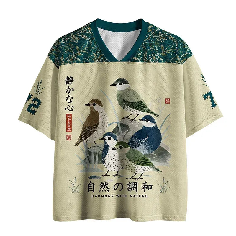 Kyoto-Lion Peace And Nature Mesh Jersey