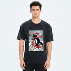 funny cat t-shirt for summer