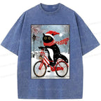 funny cat t-shirt for summer