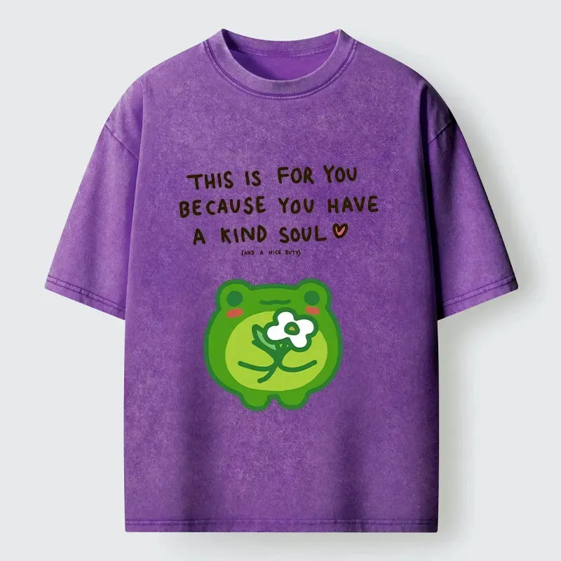 Vintage Style Frog T-Shirt for Daily Wear