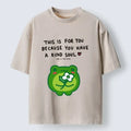 Cute Frog Washed T-Shirt for Gift Idea