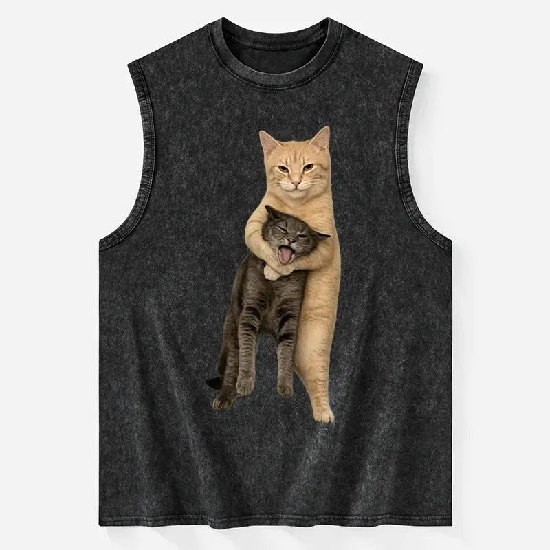 Vintage Kyoto-Lion Cat Tank