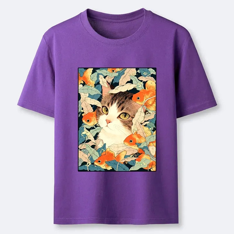Vintage goldfish tee best seller