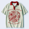 Trendy Japanese Polo Shirt for Vacation
