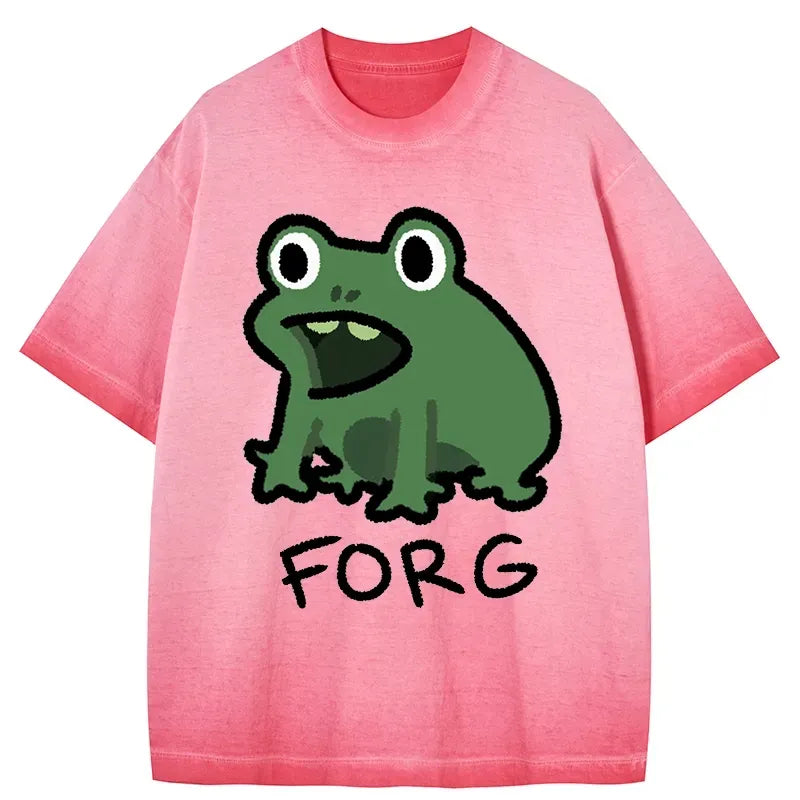 funny japanese gradient washed t-shirt on sale
