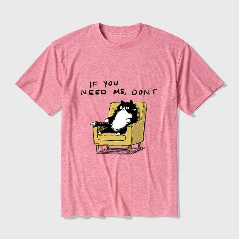 Retro Cat T-Shirt for Everyday