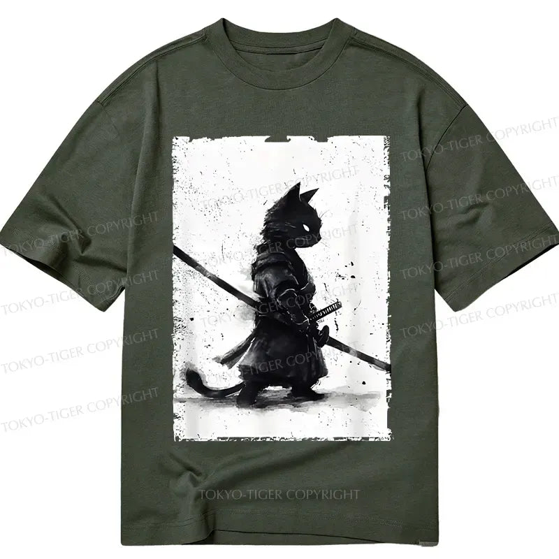 Best Seller Kyoto-Lion Cat Samurai Tee
