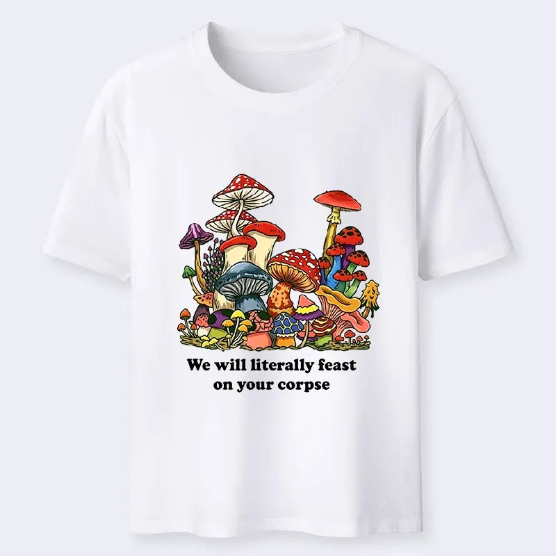 Dark Humor Japanese T-Shirt with Free Shipping