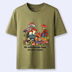 Kyoto-Lion Wild Mushroom Dark Humor Funny Meme Classic T-Shirt
